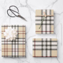 Search for tan wrapping paper Plaid