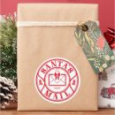 Search for santa mail stickers Red