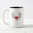 Search for romantic angel mugs Heart