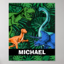 Recherche de dinosaure enfants posters Boy