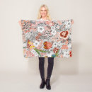 Search for colorful abstract blankets Boho