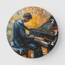Search for piano clocks Pianist
