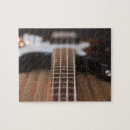 Search for bass guitar puzzles Studio shot