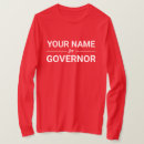 Search for governor tshirts Political