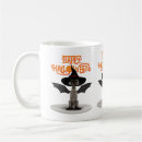 Search for black cat and pumpkin mugs For her