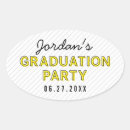 Search for yellow graduation stickers Stripes