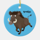 Recherche de porc drôle ornements Dessin