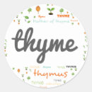 Search for herb labels Thyme