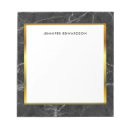 Search for monogram notepads Gold