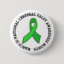 Search for cerebral palsy buttons Green