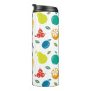 Recherche de pommes et poires tasses Motif de fruits