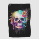 Search for skull golf towels Floral