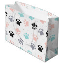 Search for paw print gift bags Blue