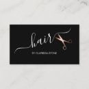 Search for gold scissors logo business cards Hairdresser