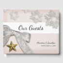 Search for winter wedding guest books Gold