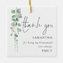 Search for wedding thank you ornaments Watercolor