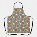 Search for mandala pattern aprons Grey