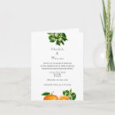 Search for orange blossom wedding invitations Florida