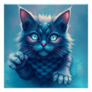Search for cat swimming posters Kitten