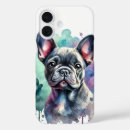 Recherche de chien français de taureau iphone coques Amoureux des chiens