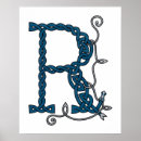 Search for monogram r posters Alphabet