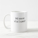 Search for i saw you mugs Vintage