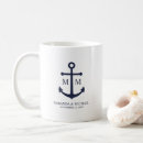Search for nautical wedding mugs Navy