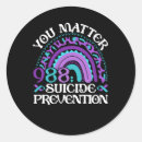 Search for suicide prevention stickers Rainbow