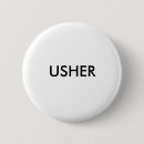 Search for usher buttons Black