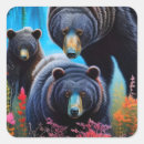 Search for bear family stickers Wildlife