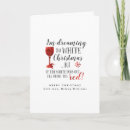 Search for dreaming of a white christmas cards Red