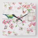 Recherche de oiseaux chanteurs horloges Fleurs