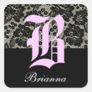 Search for letter b monogram stickers Black and white
