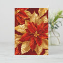 Search for vintage poinsettia christmas cards Elegant