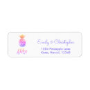 Search for hawaii return address labels Pineapple