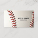 Search for baseball business cards Coach