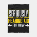 Search for aids blankets Hearing