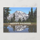 Search for mt rainier postcards Illustration