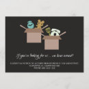 Search for cardboard box invitations We're moving