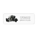 Search for elegant return address labels Flowers