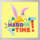 Recherche de chantier de construction posters Bugs bunny builders