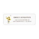 Search for country sunflower return address labels Vintage
