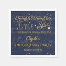 Search for starry night sky napkins Twinkle twinkle little star