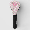 Search for flowers golf head covers Pink