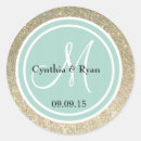 Search for mint green and gold stickers Bridal shower