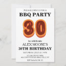 Search for bbq 30th birthday invitations Barbecue