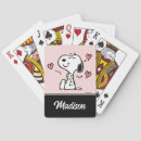 Search for valentines day playing cards Peanuts