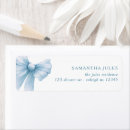 Recherche de baby blue étiquettes adresse retour Mother to be