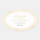Search for script oval stickers Gold