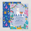 Search for llama mama baby shower invitations Cactus